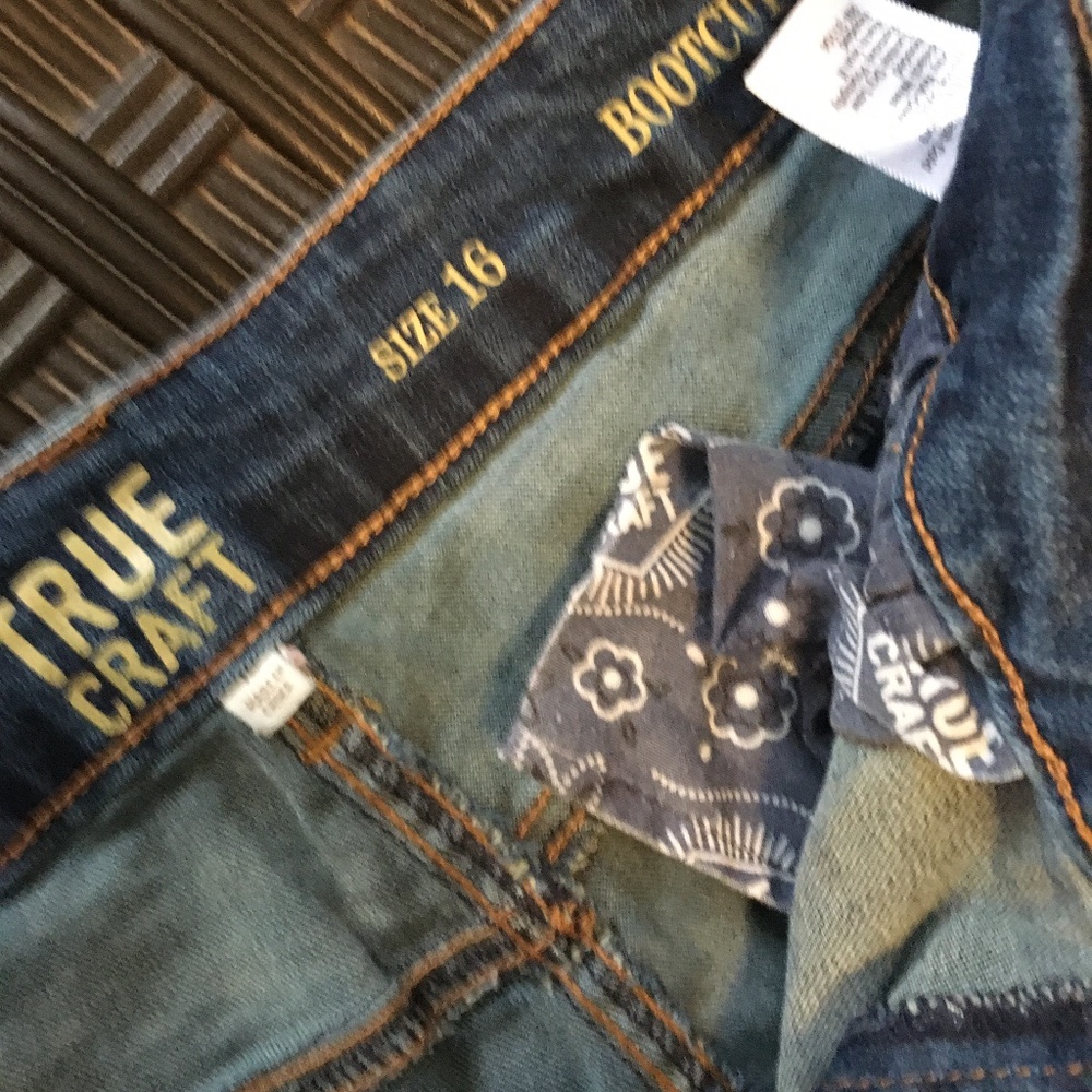 TRUE CRAFT BOOTCUT JEANS